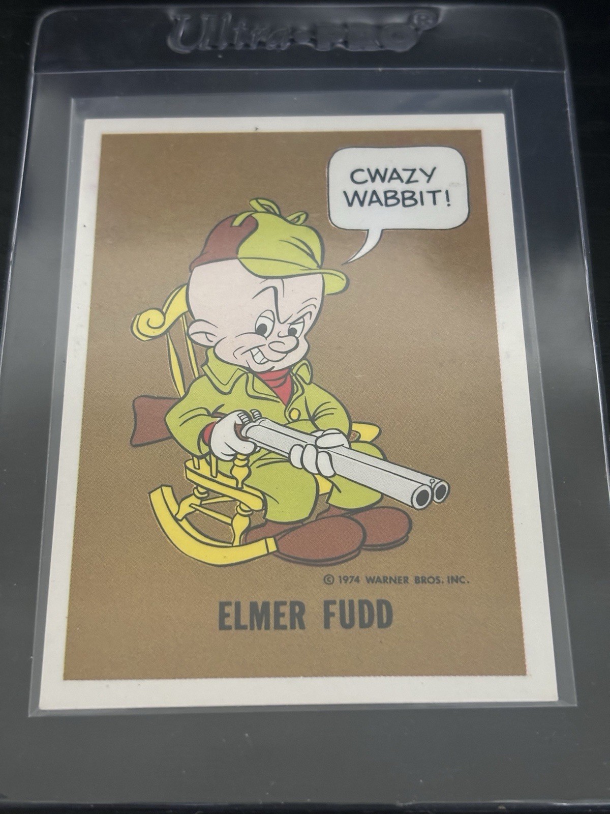 Elmer Fudd  1974 Warner Bros. Inc. Looney Tunes AMAZING CONDITION