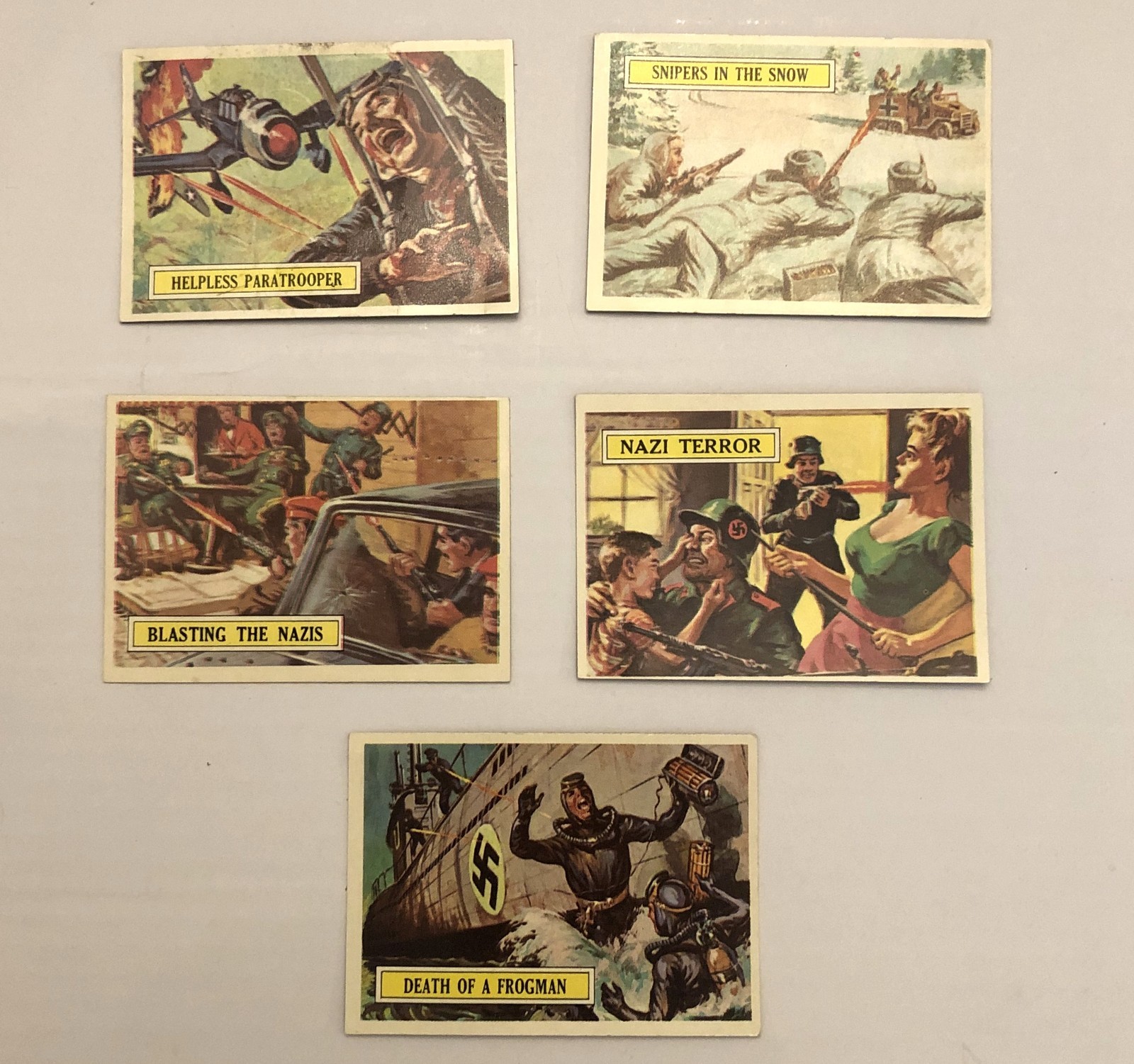 Topps, T.C.G. - Original Battle Cards,  1965