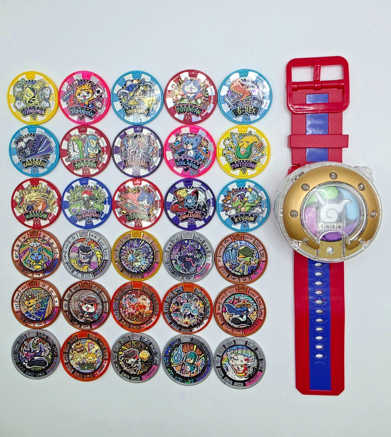 Bandai DX Yo-kai Watch Dream 30 Dream Treasure Medals Tested Working Japan