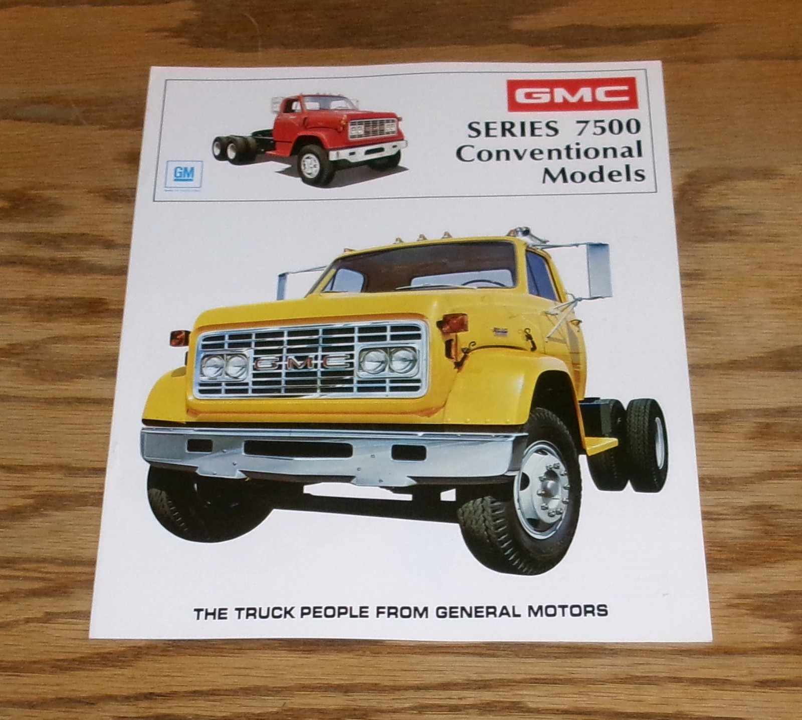Original 1973 GMC 7500 Conventional Sales Brochure 73 Heavy Truck