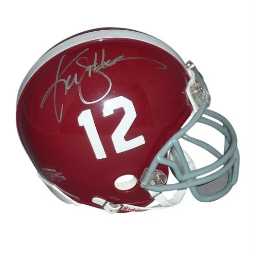 Ken Stabler Autographed Alabama Crimson Tide Mini Helmet Ken Stabler Autographed Alabama Crimson Tide Mini Helmet