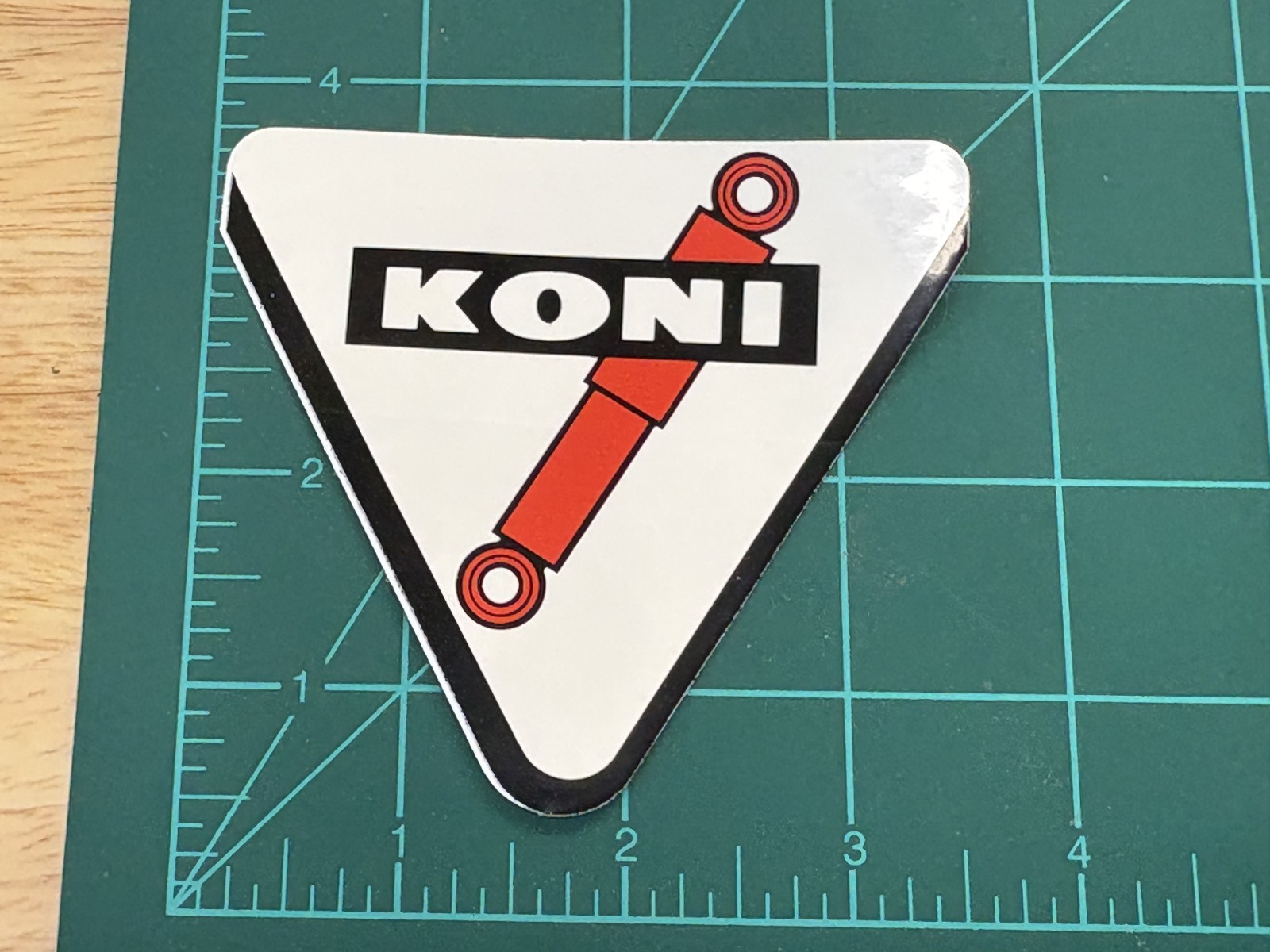 Vintage Koni shocks hot rod off-road 4x4 Baja Jeep racing sticker