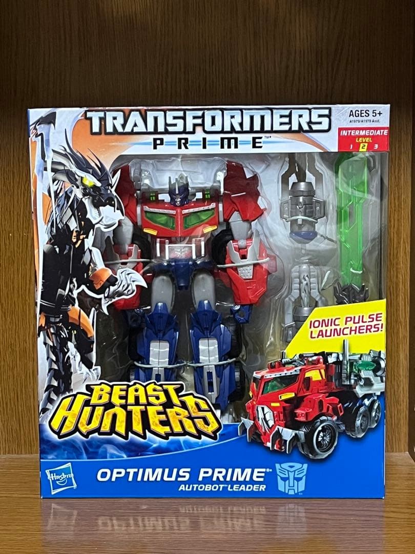 Transformers Prime Beast Hunters Hunter Optimus Prime Action Figure New Sealed