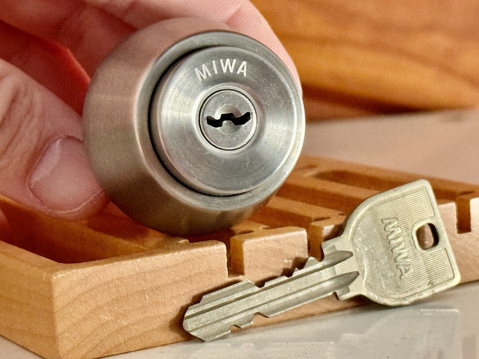 Miwa Lock U9 High Security W/ Key Japan Locksport Locksmith Collector