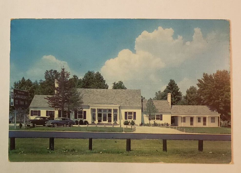 The Butlers' Canvasback Inn ~ Perryville, MD. ~ Postcard/Posted 1/18/53