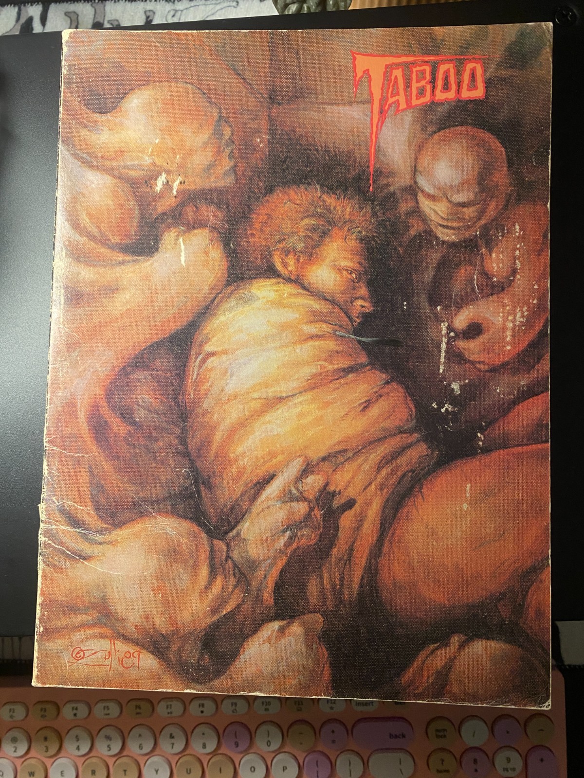 Taboo Volume #3 - 1989 Horror Graphic Novel Comic Spiderbaby Grafix