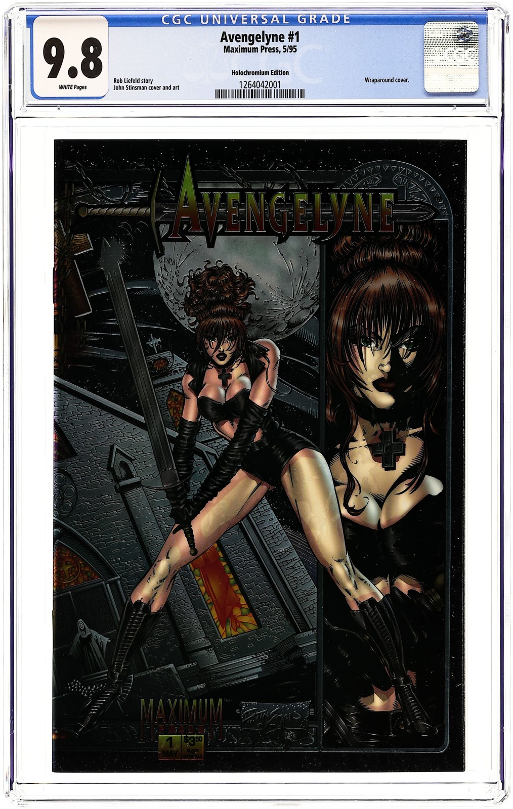 Avengelyne 1A Stinsman Chromium CGC 9.8 1995 1264042001