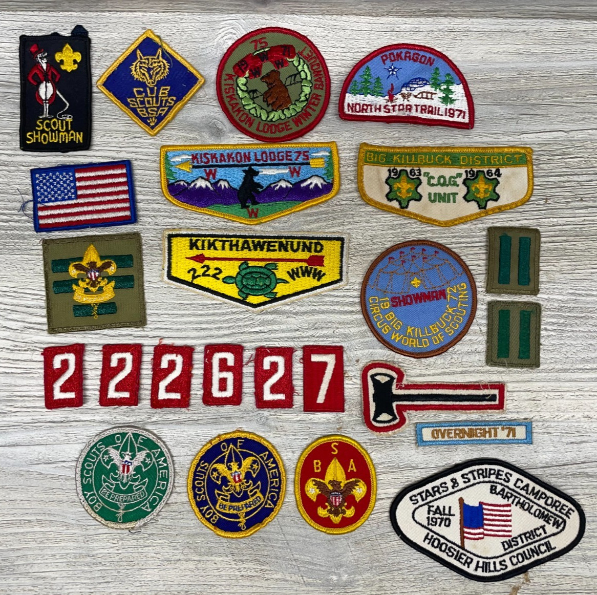 25 Mixed Vintage Boy Scout Patches - See Photos - - Lot #8 25 Mixed Vintage Boy Scout Patches - See Photos - - Lot #8