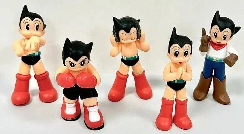 Anime Figure Astro Boy 5PCS Sets PVC Toy figures New Anime Figure Astro Boy 5PCS Sets PVC Toy figures New