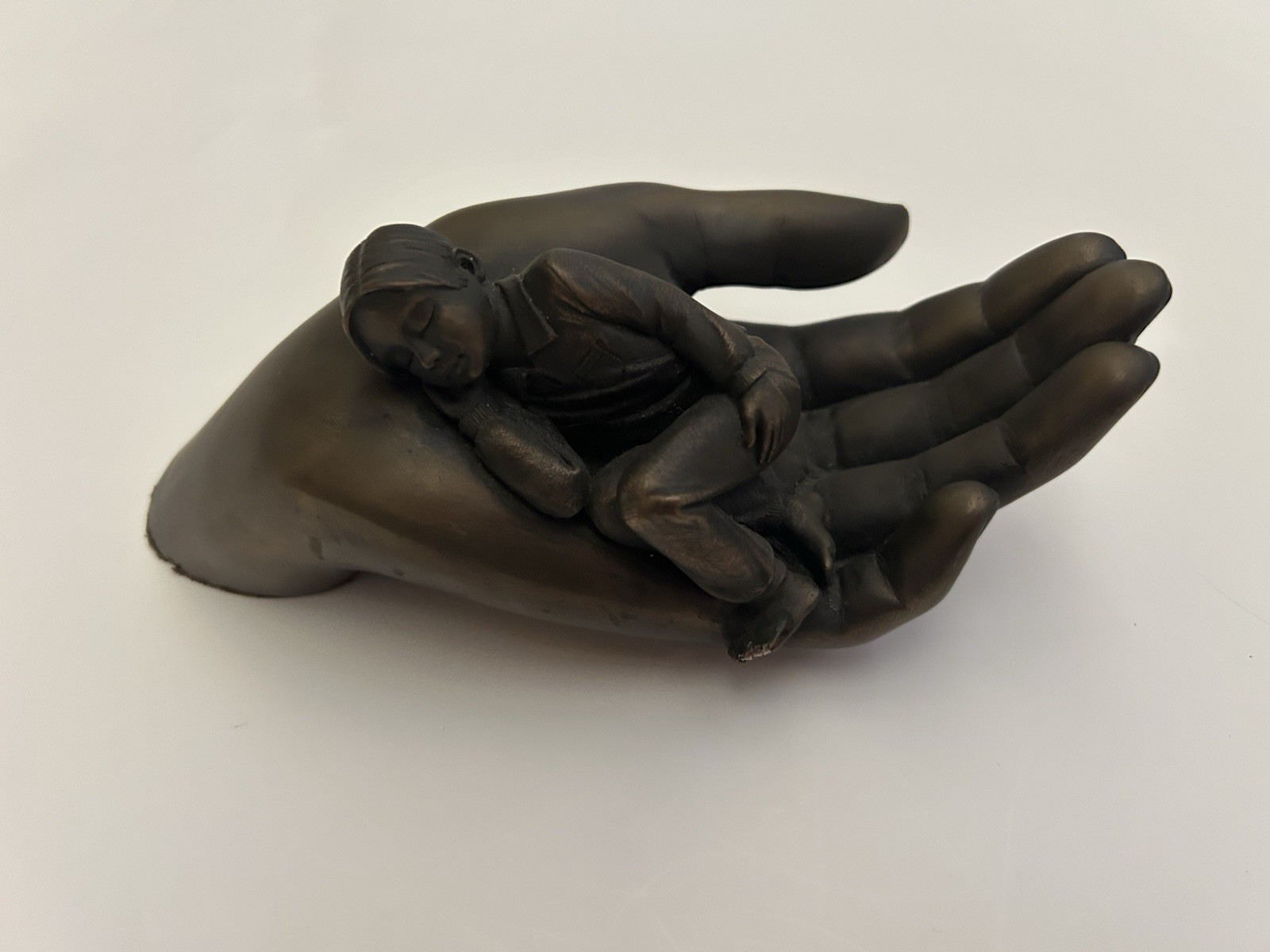Genesis Fine Arts Bronze - Caring for a Boy