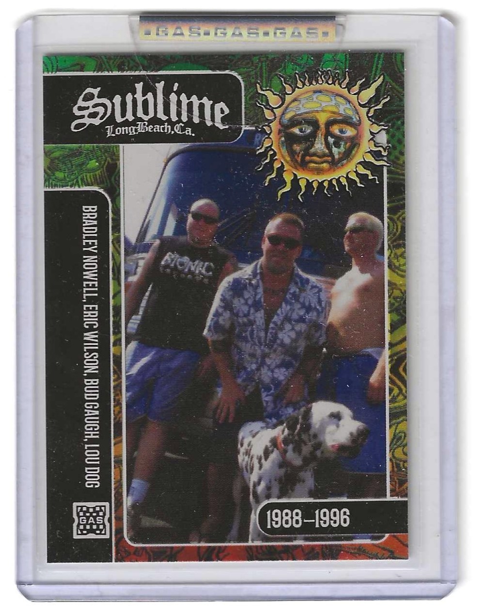 SUBLIME 2022 #SUB-1  Group Photo GAS Trading Card  9/100
