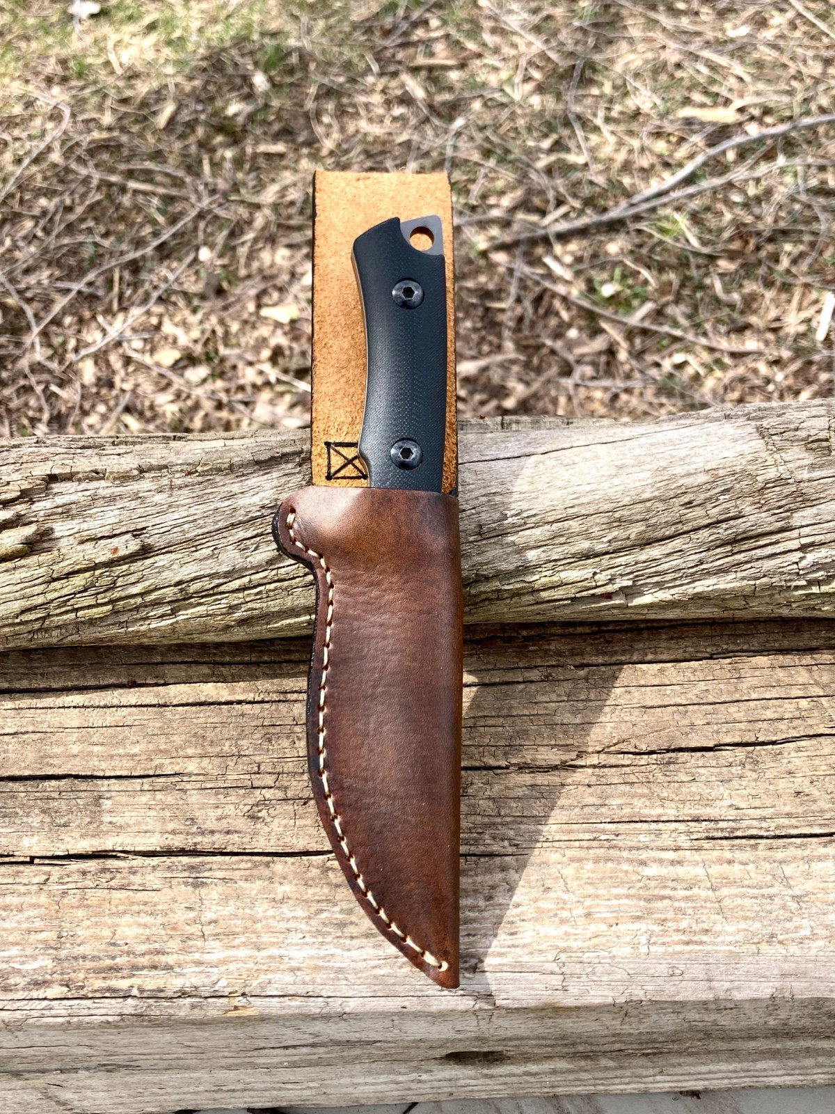 Handmade Leather Sheath For Oerla TAC OLF-1009 Fixed Blade Knife