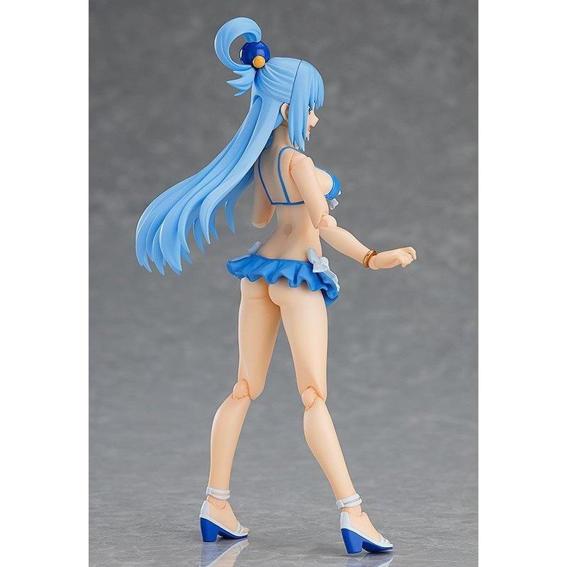 figma Konosuba Aqua Swimsuit Ver. Painted Action Figure GoodSmile Japan