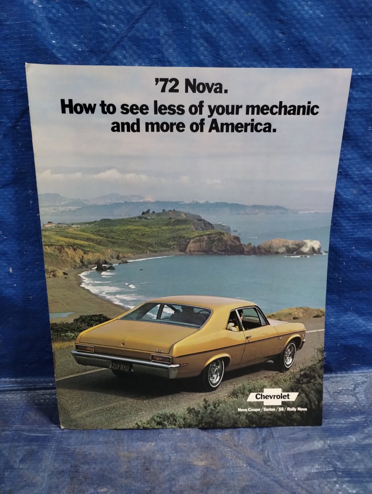 1972 GM Chevy Nova Original Dealer Brochure Booklet Chevrolet - GL326