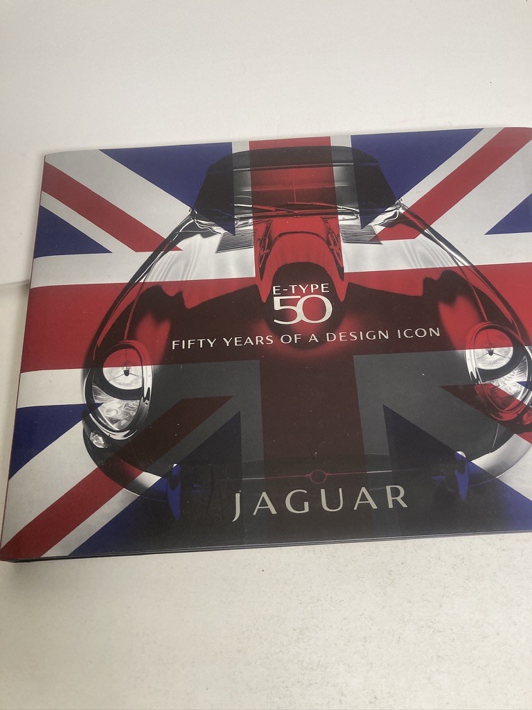 Jaguar E-Type 50th Anniversary Book Official Collector's Edition Design Icon