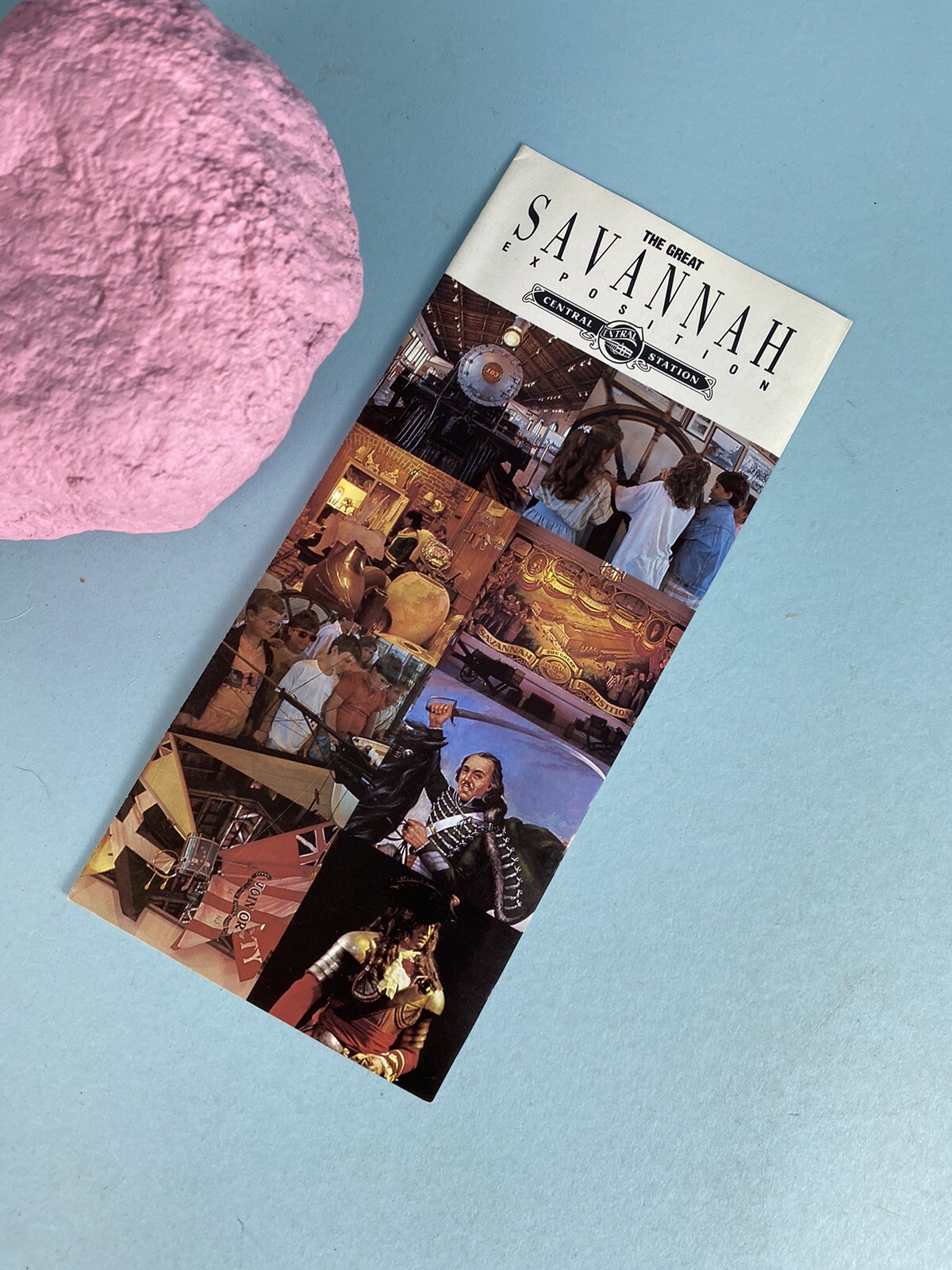 1980s The Great Savannah Exposition Central Station Brochure 