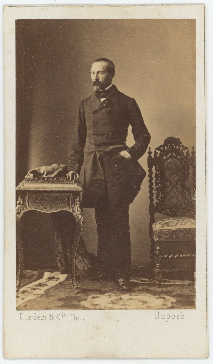 CDV circa 1860. Le général Espinasse par Disdéri in Paris