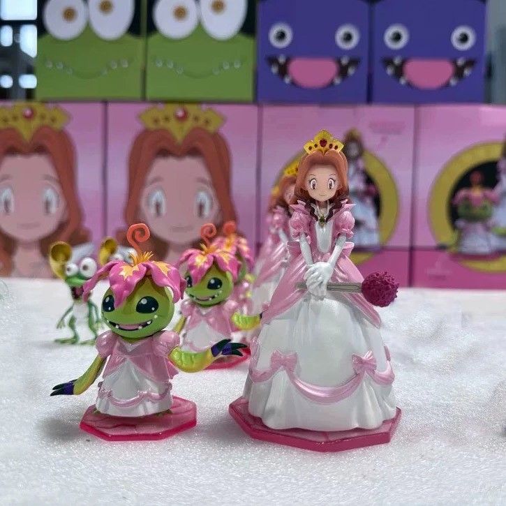 TACHIKAWA MIMI Palmon Resin MIMAN Studio Digimon 10cm