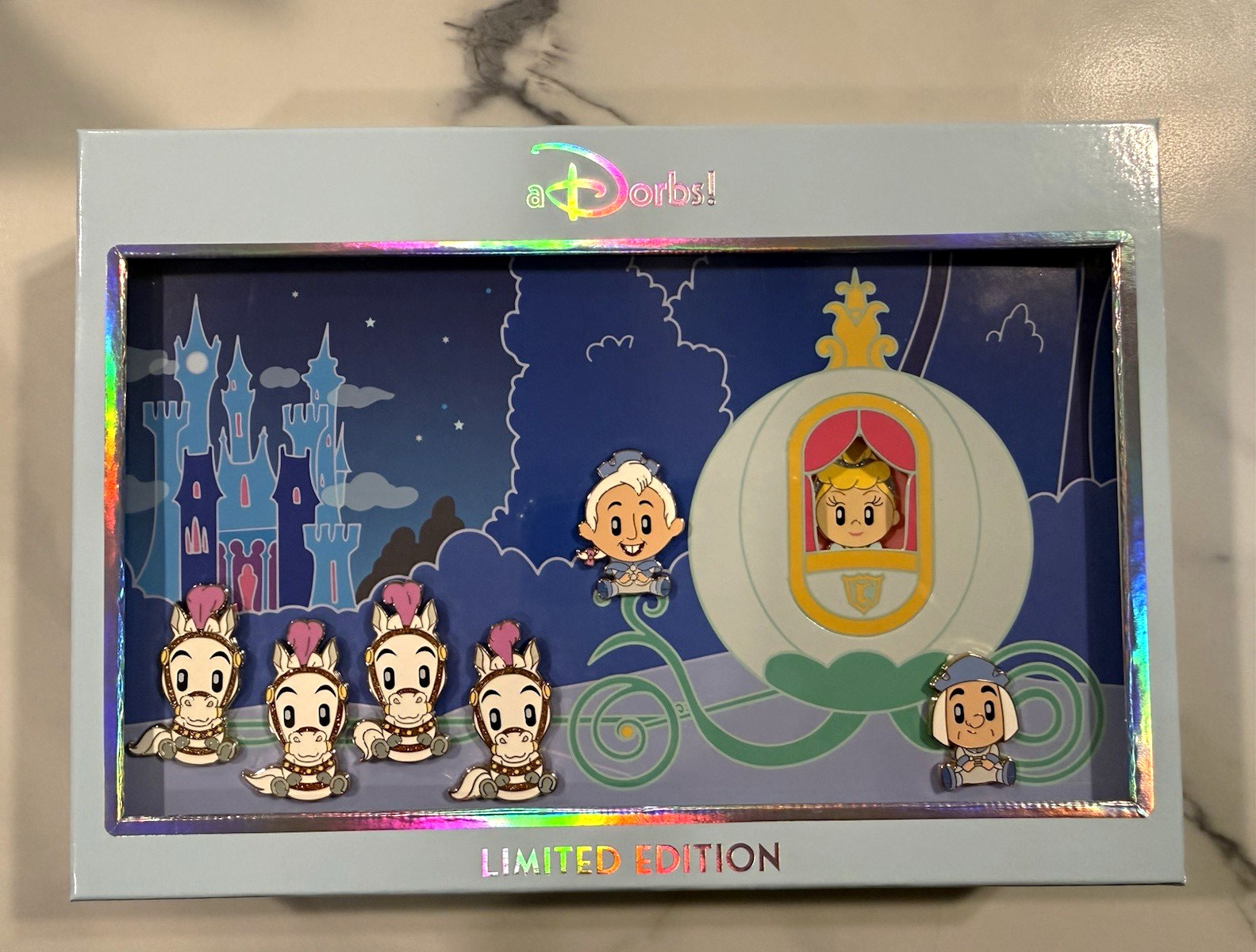 Disney  Cinderella Limited Edition 300 Adorbs Box Set - WDI