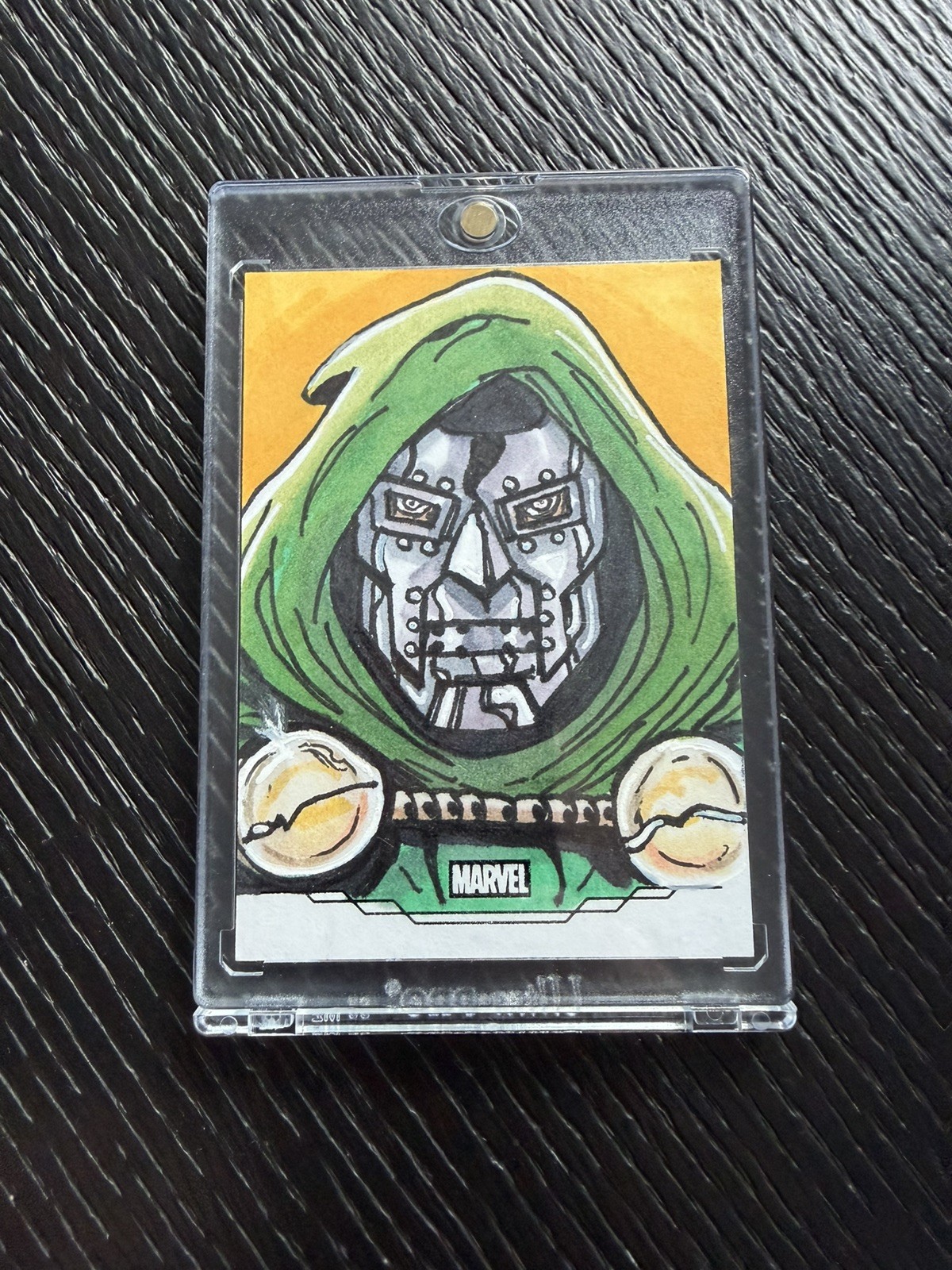 2025 Topps Chrome Marvel Sketch 1/1 Doctor Doom 2025 Topps Chrome Marvel Sketch 1/1 Doctor Doom