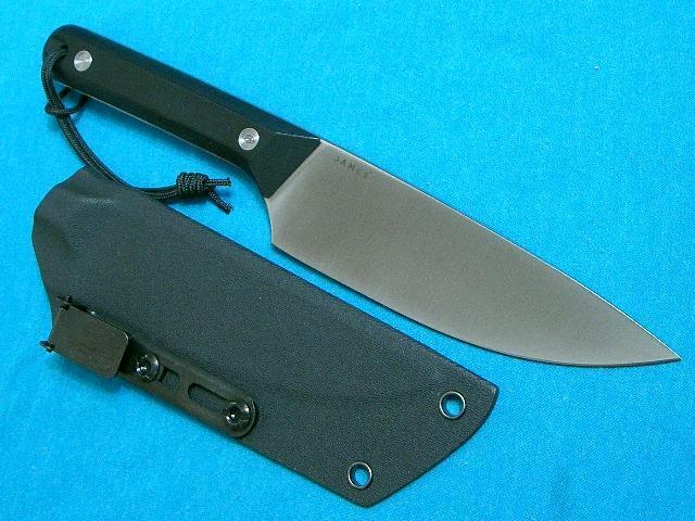RARE NM JAMES BRAND USA HELLS CANYON CAMP UTILITY SURVIVAL KNIFE HUNTING CHEFS