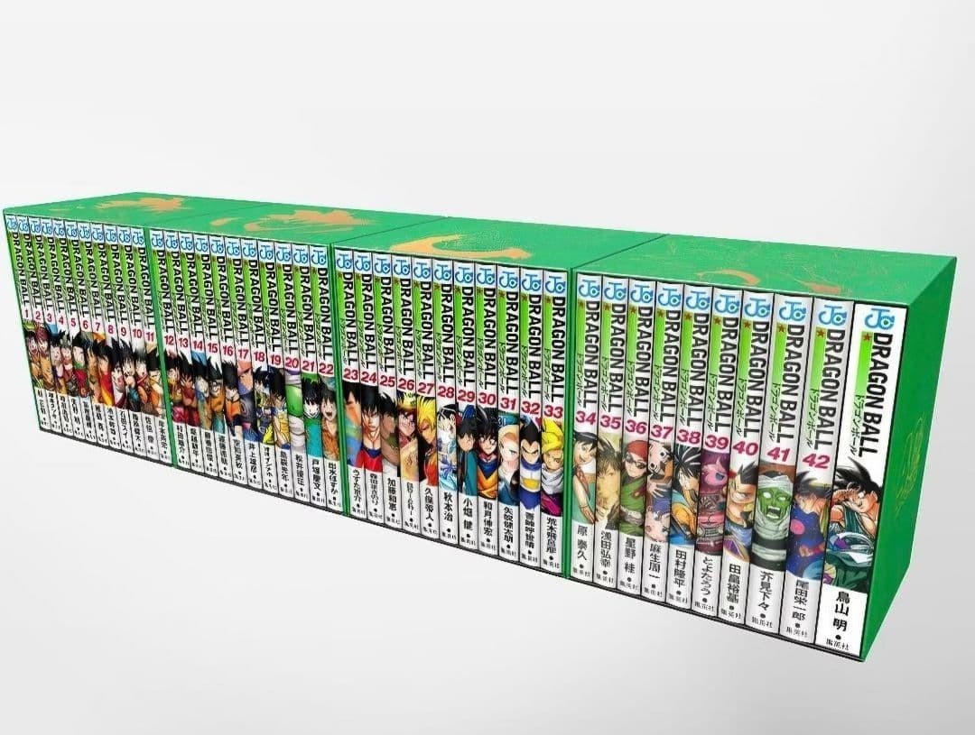 Dragon Ball 40th Anniversary Complete 42-Volume Set Double Cover Box Manga