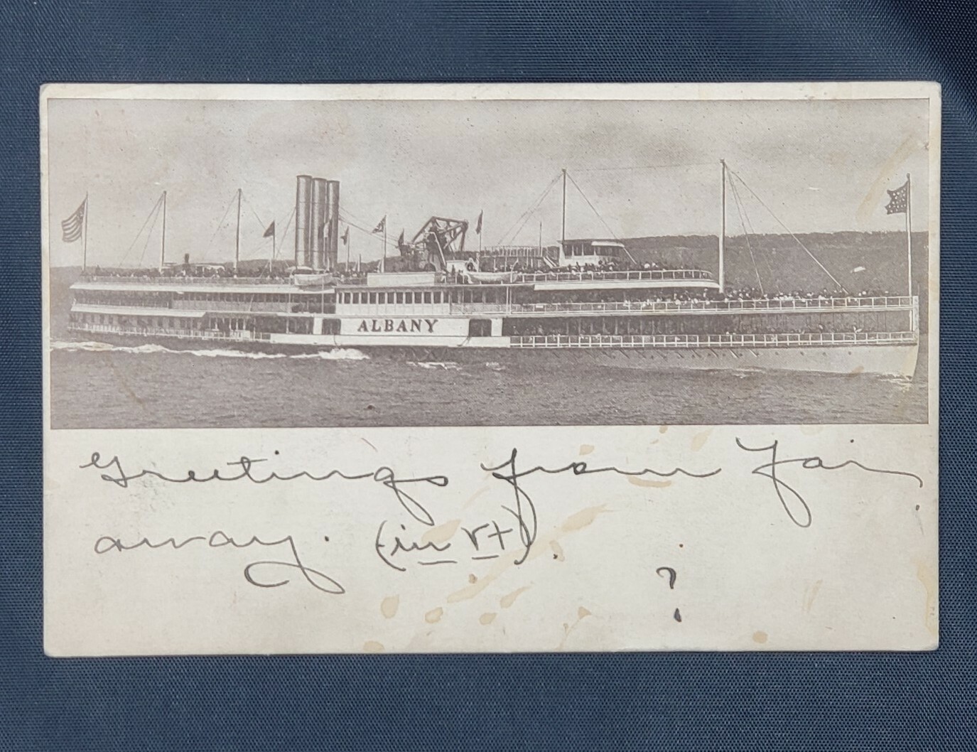 1919 Vintage Post Card: 