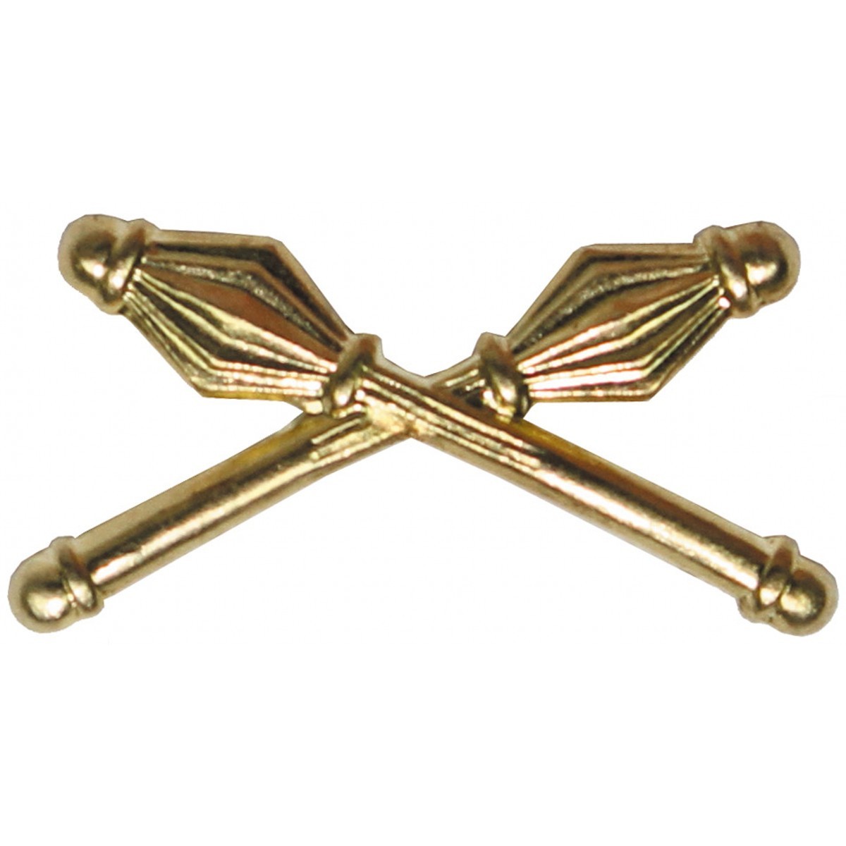 CZECHOSLOVAKIA ARMY MILITARY COMBINED ARMS GOLD CAP PINS INSIGNIA HAT BADGES