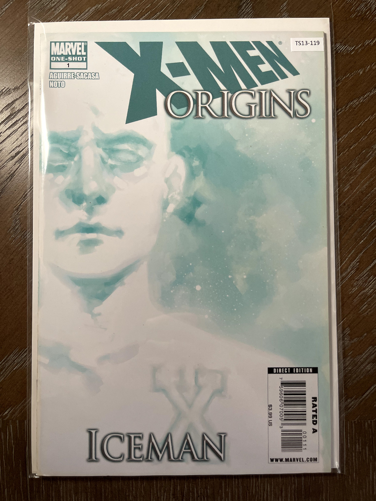 X-MEN ORIGINS ICEMAN #1 MARVEL COMIC BOOK HIGH GRADE 9.0 TS13-119