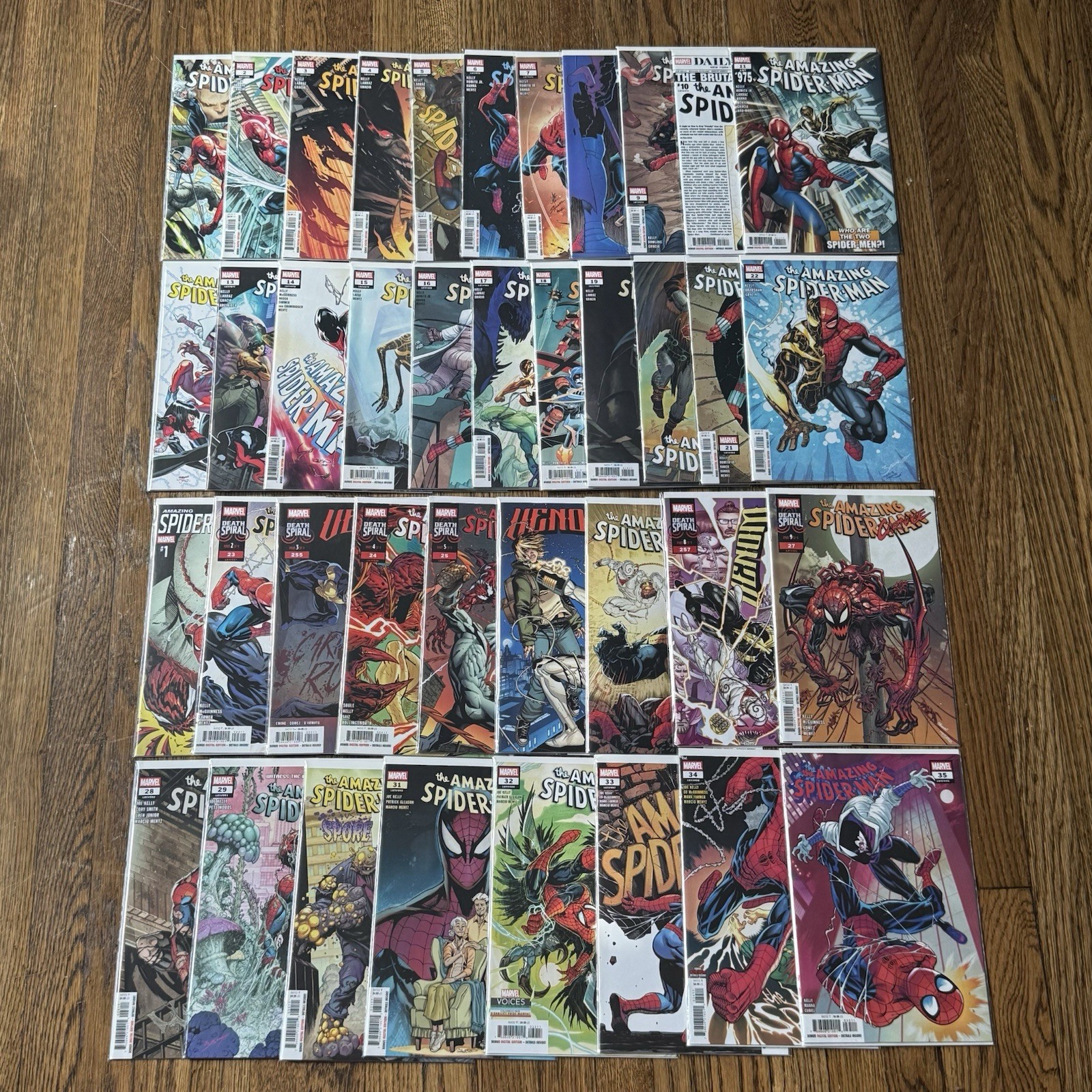 Amazing Spider-Man (2025) #1-35 Plus Full Death Spiral-Lot of 39 Marvel Comics