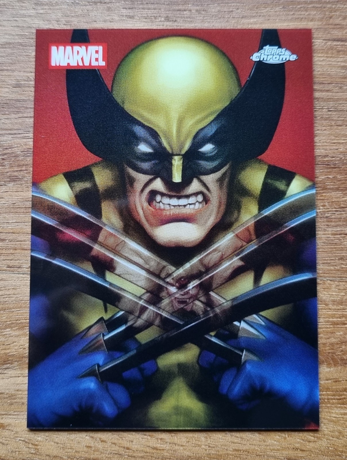 2025 Topps Chrome Marvel Wolverine Reflections MR-2