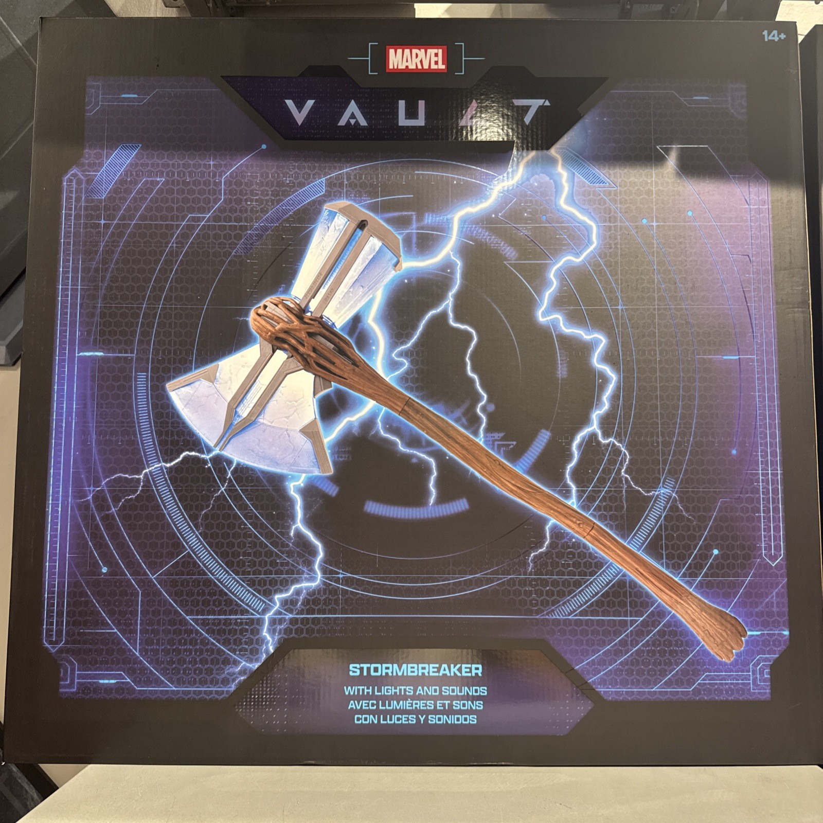 2026 Disney D23 Marvel Thor Stormbreaker Axe Relic Replica w/ Light & Sound
