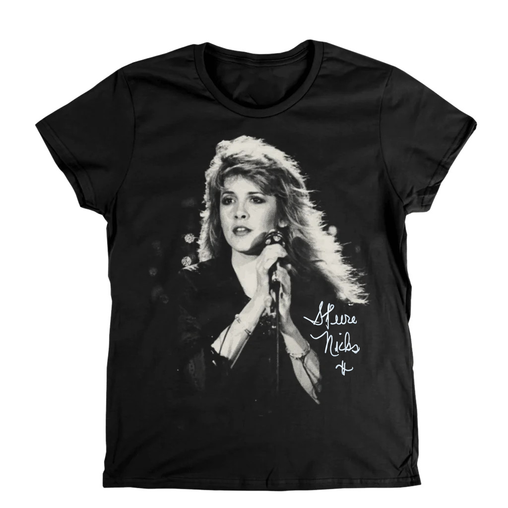 Signature Live Concert Stevie Nicks Shirt Classic Black Unisex S-5XL