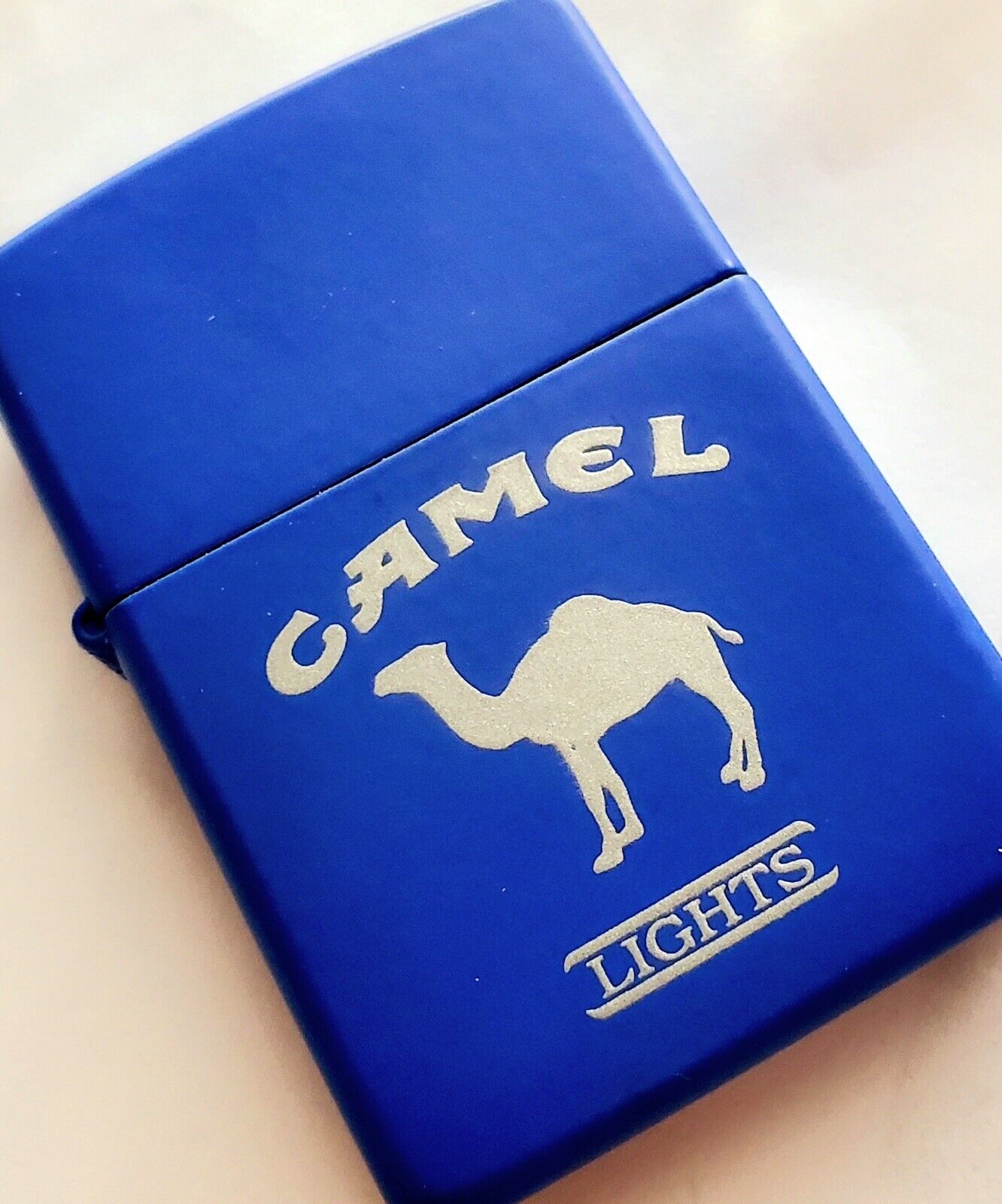 CAMEL ZIPPO Z470 CAMEL 1999 SPECIAL LIGHTS Blue LIMITED EDITION Lighter BLUE .