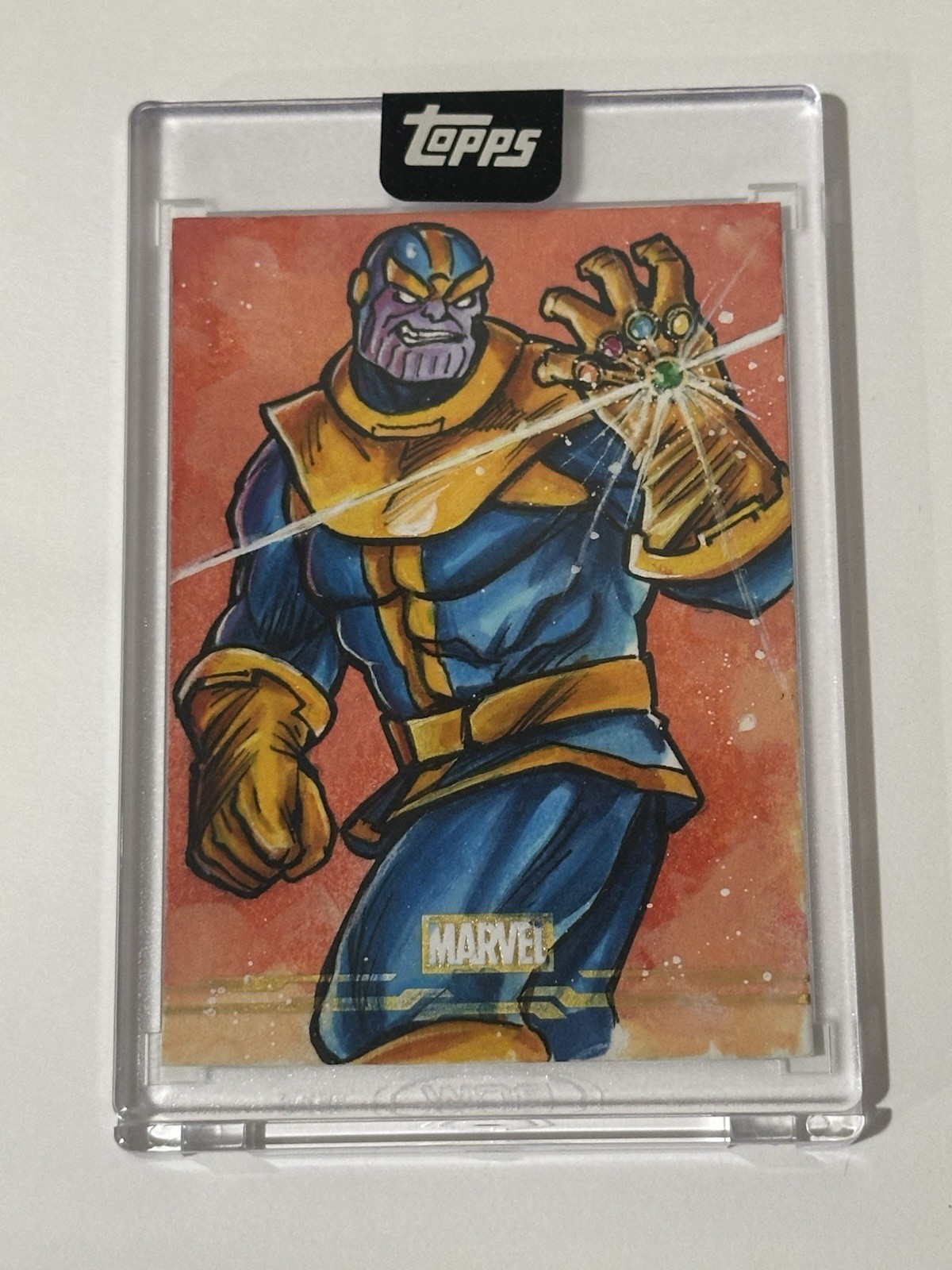 2026 Topps Marvel Mint Thanos Sketch