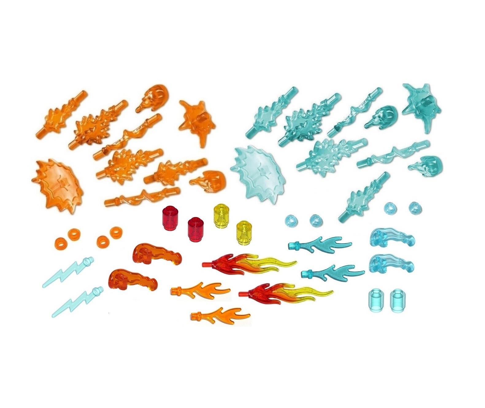 NEW LEGO Minifigure POWER BURST pieces - Energy Effects - New Packs - RARE