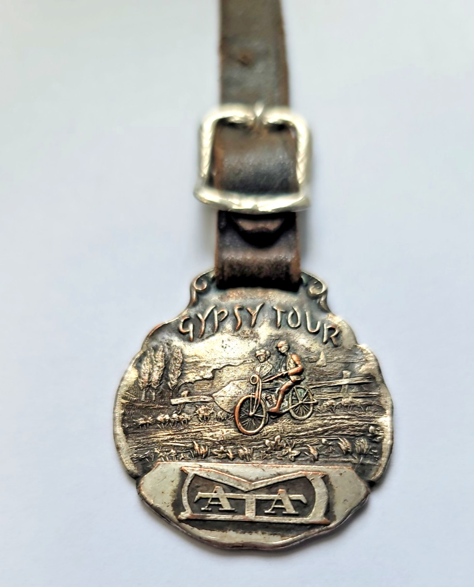 ANTIQUE 'Gypsy Tour' ATA-1923 Watch Fob Medallion from SD Childs & Co., Chicago