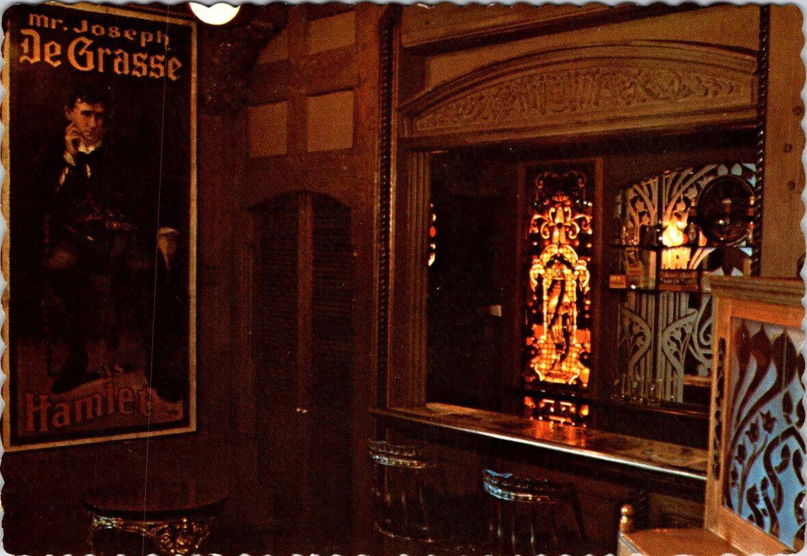 CA Santa Monica MILT LARSEN'S MAYFAIR MUSIC HALL Beer/Snack Bar/Pub 4X6 Postcard