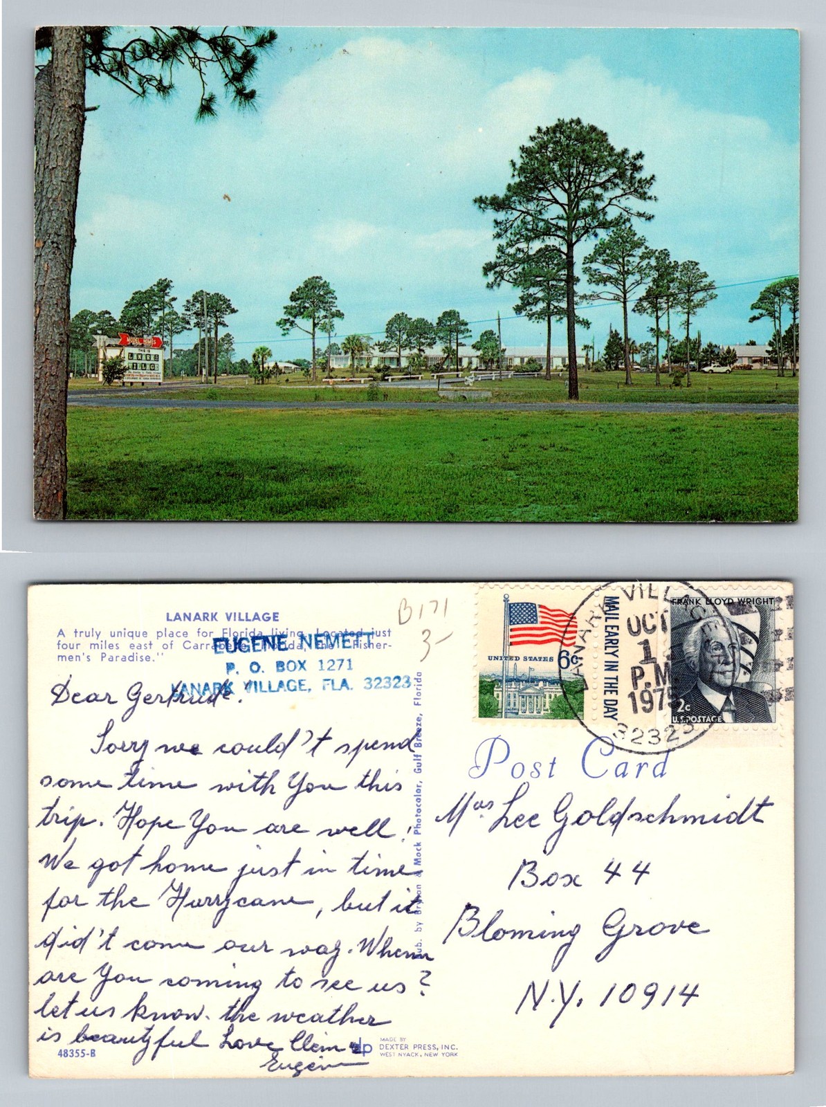 Lanark Village, FL-Florida, Fishermen's Paradise, Vintage c1975 Postcard