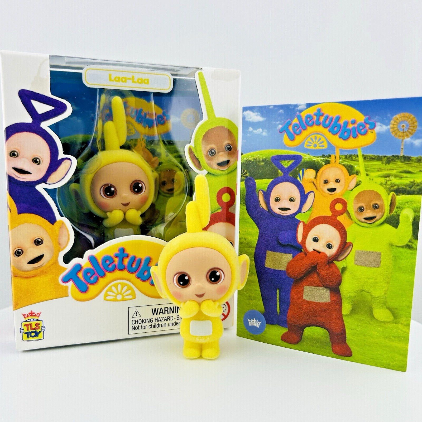 Cheebee Teletubbies ☀️ Laa-Laa Vinyl Figure Collectible The Loyal Subjects NIB
