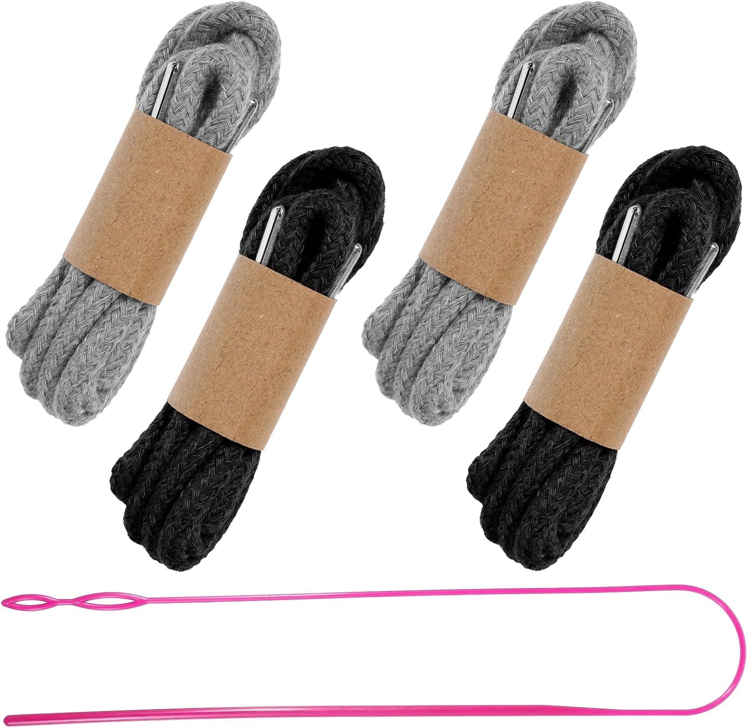 BOHUIZ 4 Pcs Drawstring Cords, Universal Replacement Drawstring, 53 Inch | for S