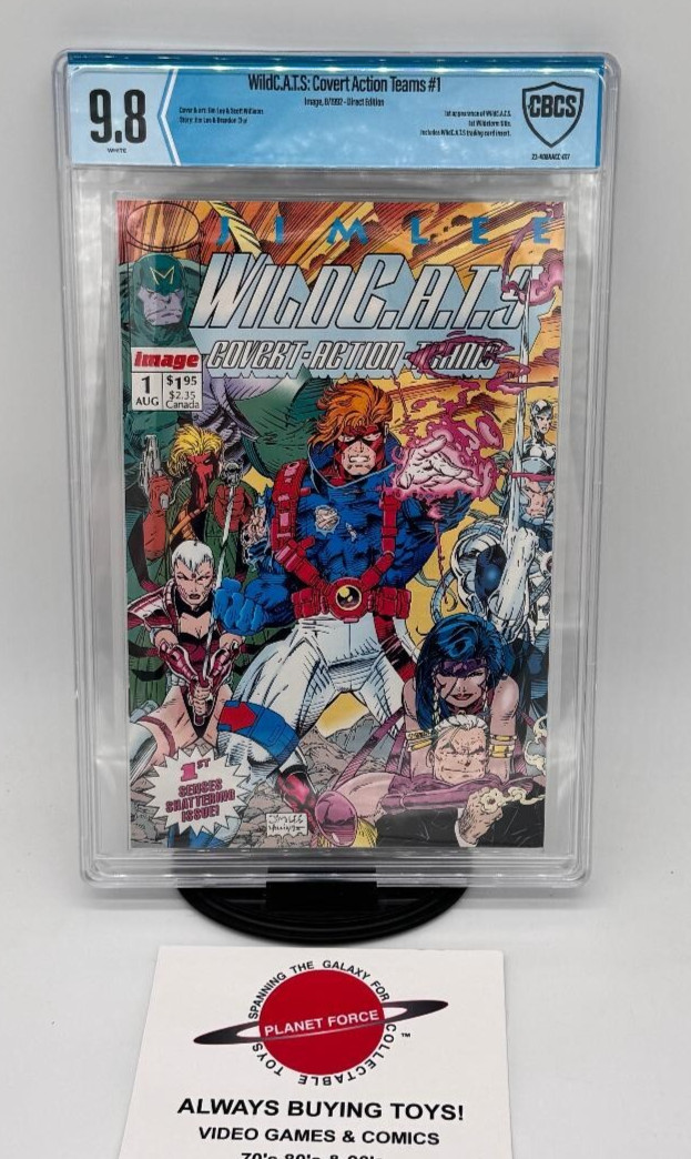 WildC.A.T.S. #1 CBCS 9.8 Comic 1992 Image Comics Wildcats 1st Appearance