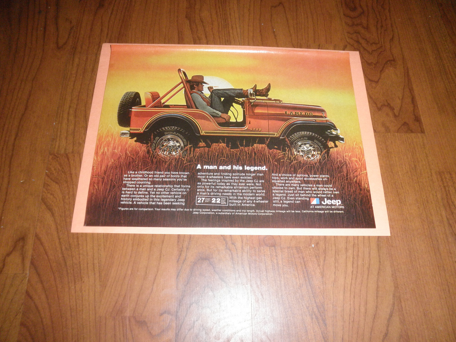 JEEP CJ  LAREDO AD 1981 --