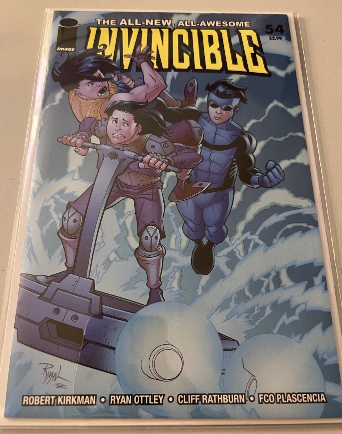 Invincible #54 (Image Comics Malibu Comics October 2008), VF+, Bagged & Boarded