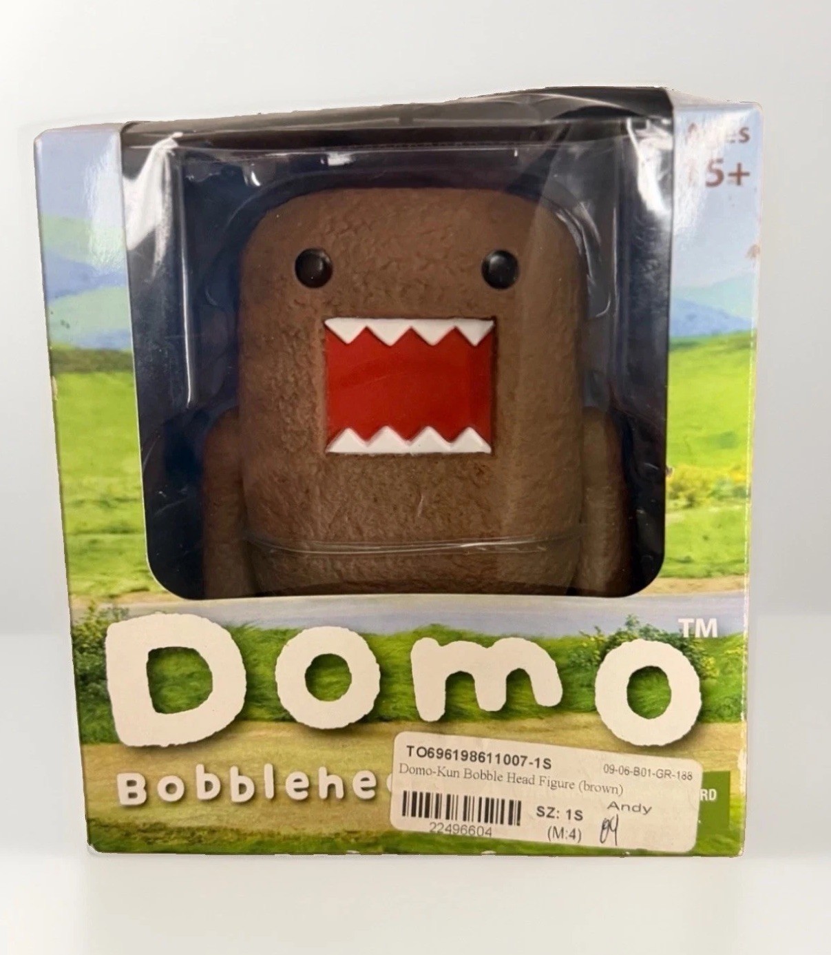 Mezco Toyz Domo Bobblehead Brown Domo-Kun 6 Inch Vinyl Figure New in Box NHK