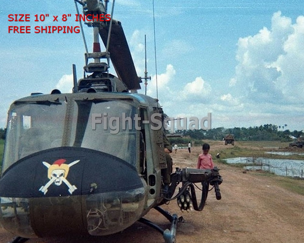 Vietnam War 8x10 Photo SF Huey 1968 Historical Military O3422