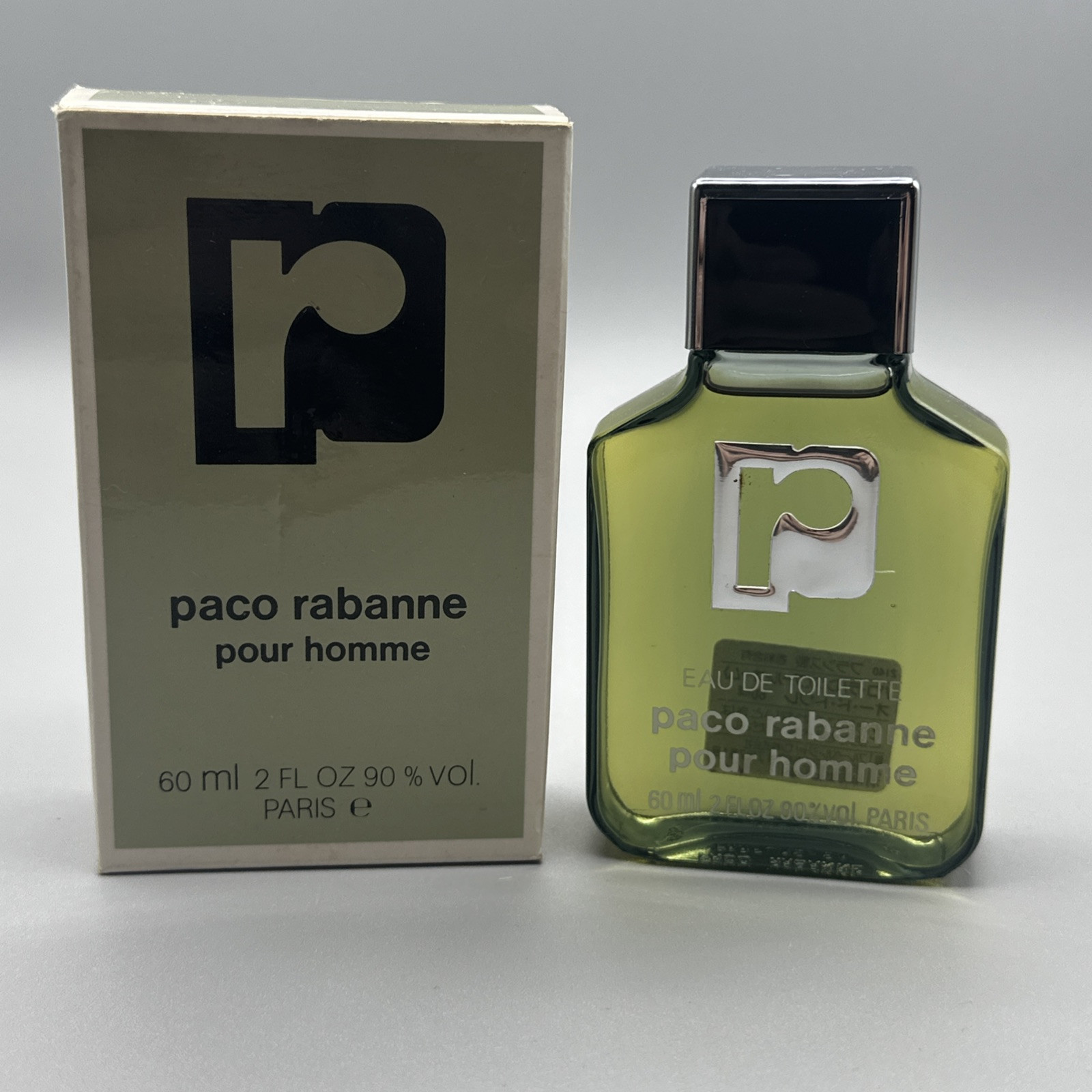 Paco Rabanne Pour Homme edt 60 ml. 2 Fl Oz Rare, original 1973 edition.