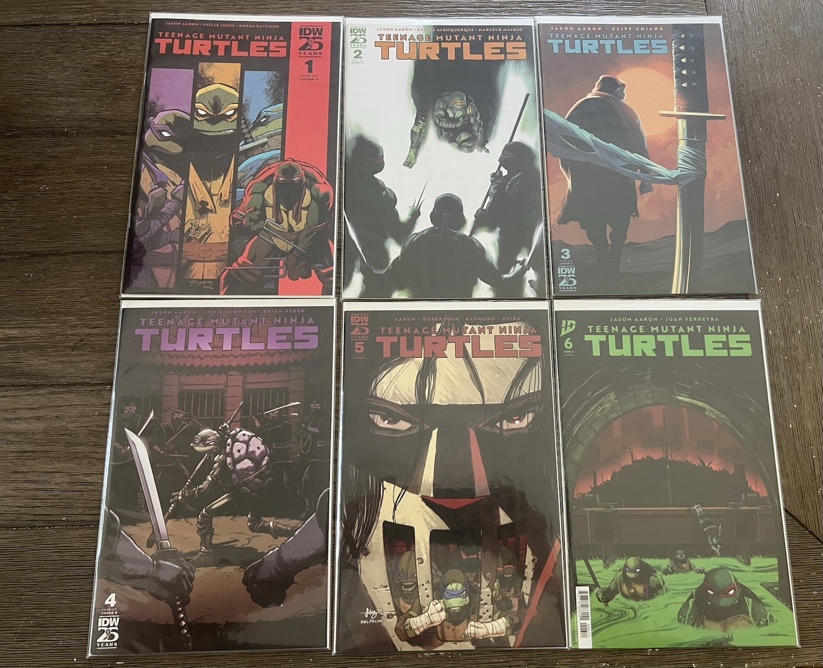Teenage Mutant Ninja Turtles Jason Aaron 1-13 