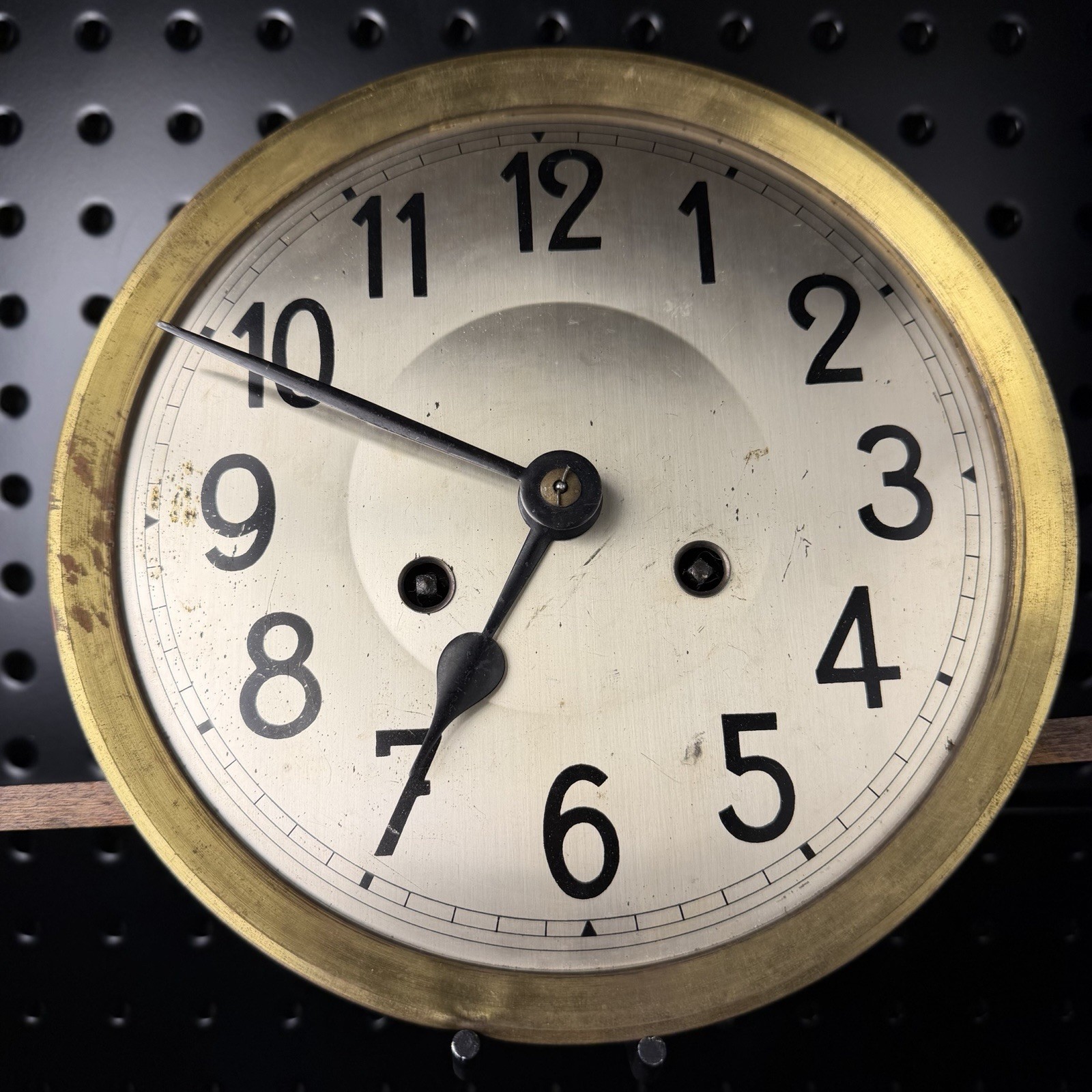 Antique Kienzle German Wall Clock Mechanical DR Patent 46cm Parts Repair