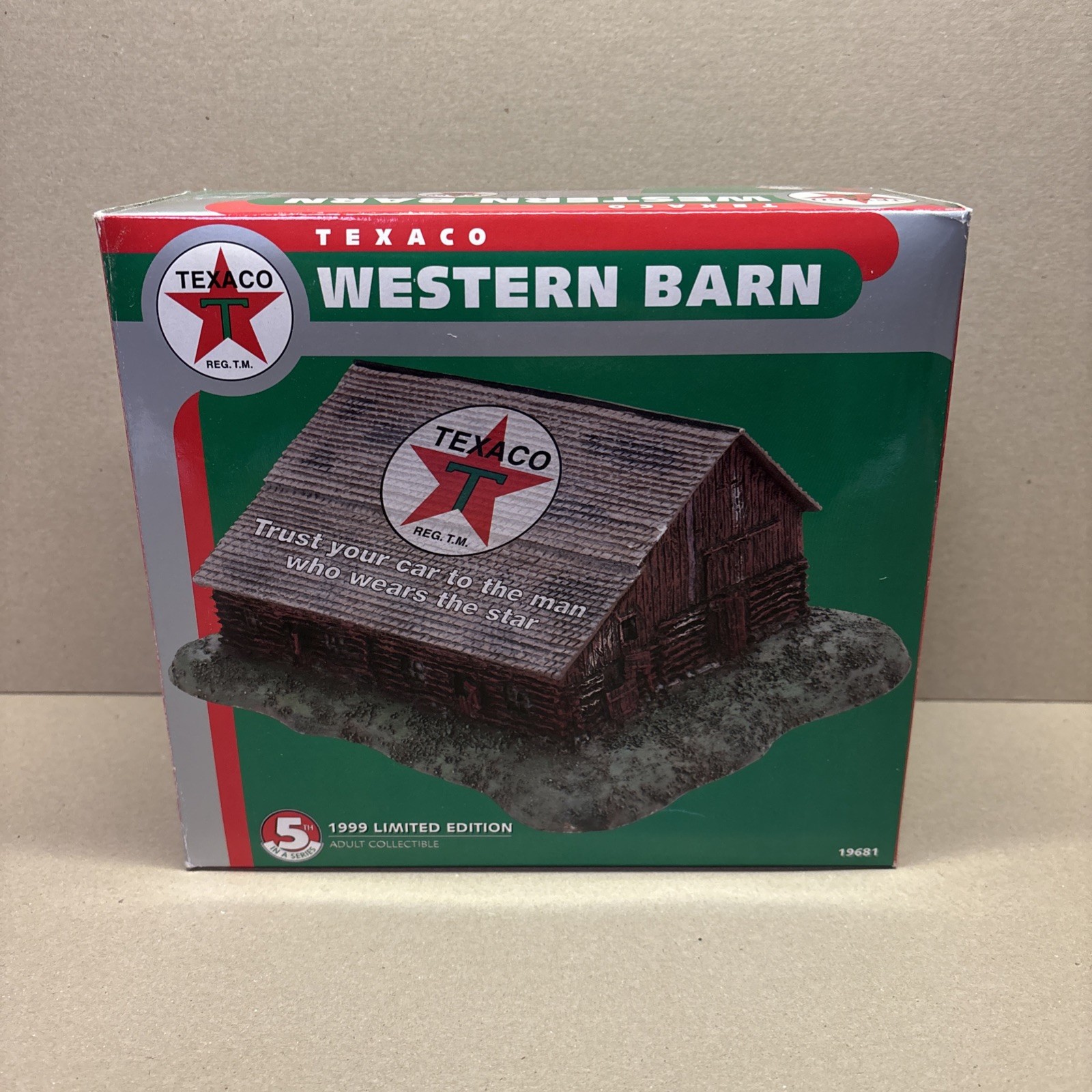 1999 ERTL TEXACO WESTERN BARN 5th IN SERIES LIMITED EDITION